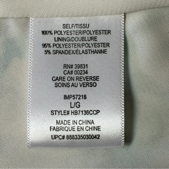 Sam Edelman Blue Floral Cut Out Racerback High-Low Dress - Picture 7 of 14